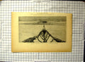 Original Old Antique Print India England Bridge Branches Abedul Rio Gilgit