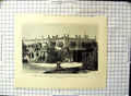 Antique Old Print Crimea Russia General View Palace Livadia Sick Czar Found