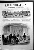 Old Print Execution Man Responsible Hiogo-Kobe Contre Les Etrangers 1868 19th