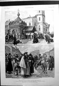 Old Saint Petersburg Disease Alexander Iii Public Prayers Leaflets 1894 19th