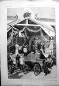 Old Voyage Russian Emperor Caucasus Caucase Carriage Horses Await 1888 19th