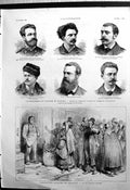 Print Drilling Panama Isthmus Portraits Irish Agitations Shop Boycotted 1881