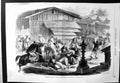 Old Print Events Japan Attack English Legation Kioto Horses Spears Street