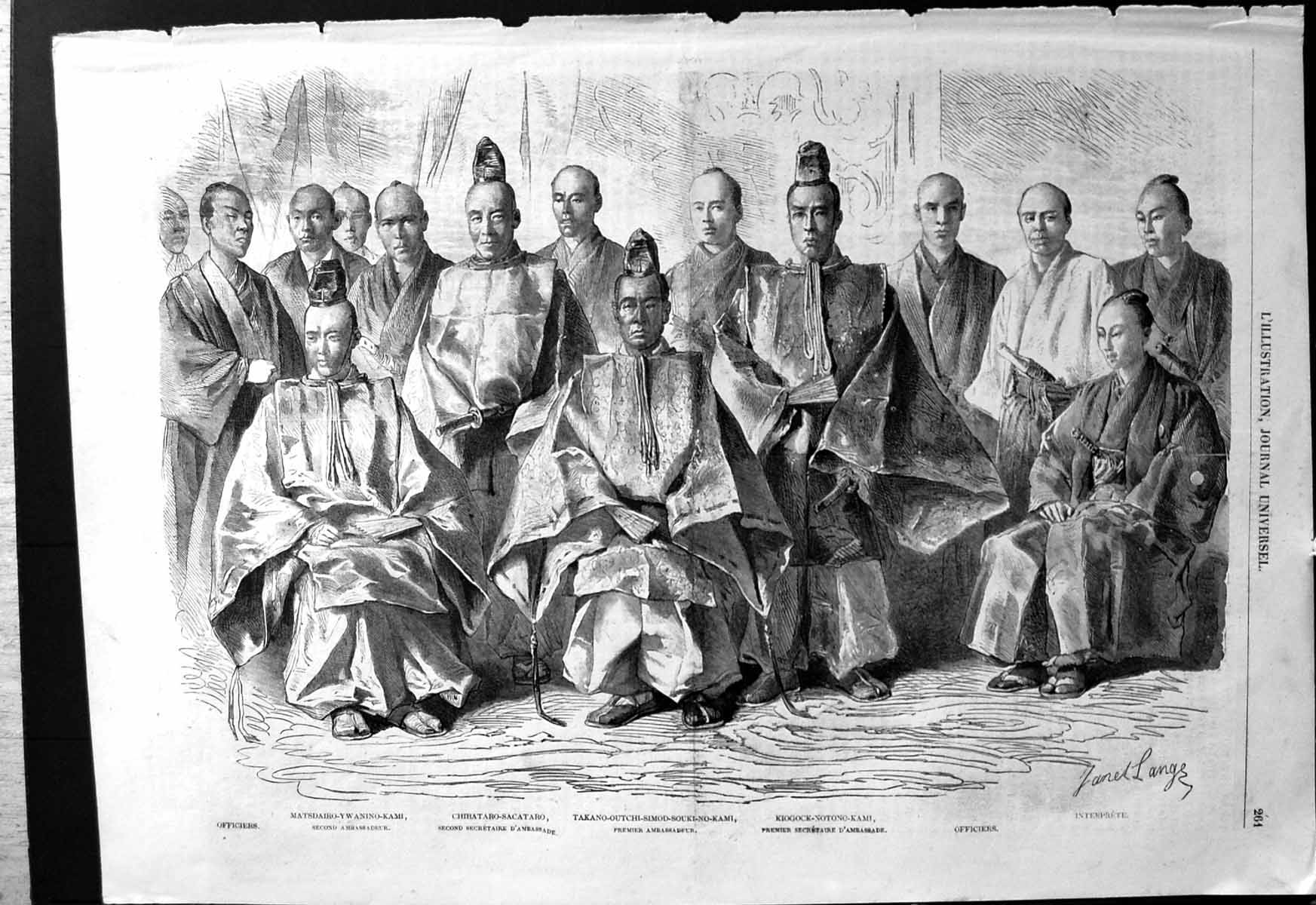 Old Ambassadors Officers Interpreter Takano-Outchi-Simod-Souki-No-Kami