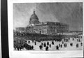 Old Inauguration New President United States Reichstag Bismarck 1889 Victorian