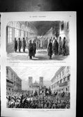 Old Saint Petersbourg Tzar Prince Denmark Funeral Field Marshall De Berg