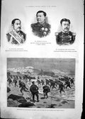 Old General Oyama Arusigawa Kabayama Troops Land Japan Puerto Arturo