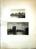 Old Chateau Effet De Nuit Bord De La SeinePaintings Maurice Levis
