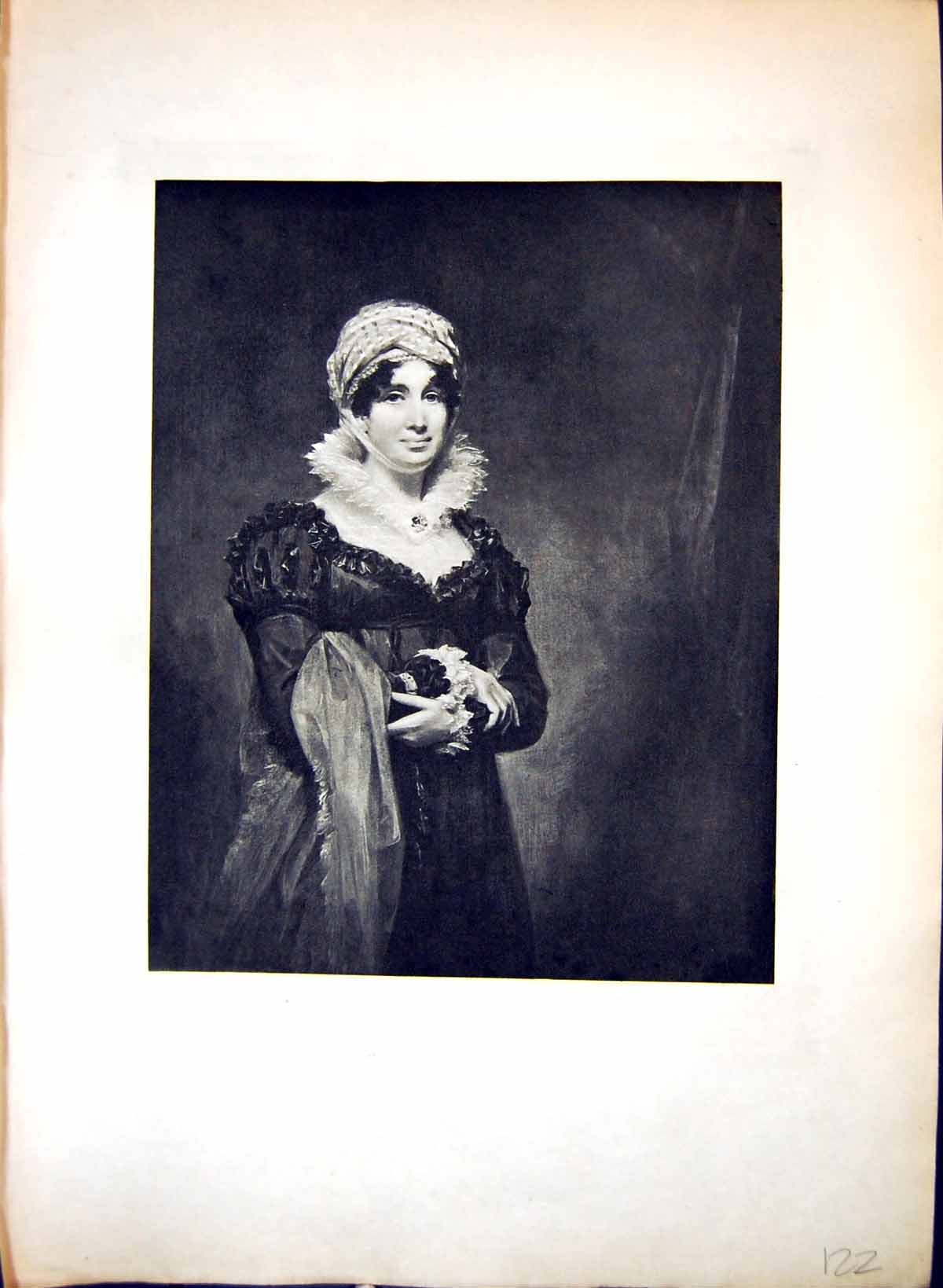 Old Antique Print Lady Carnegie Sir Henry Raeburn R A 1756-1823 Edinburgh