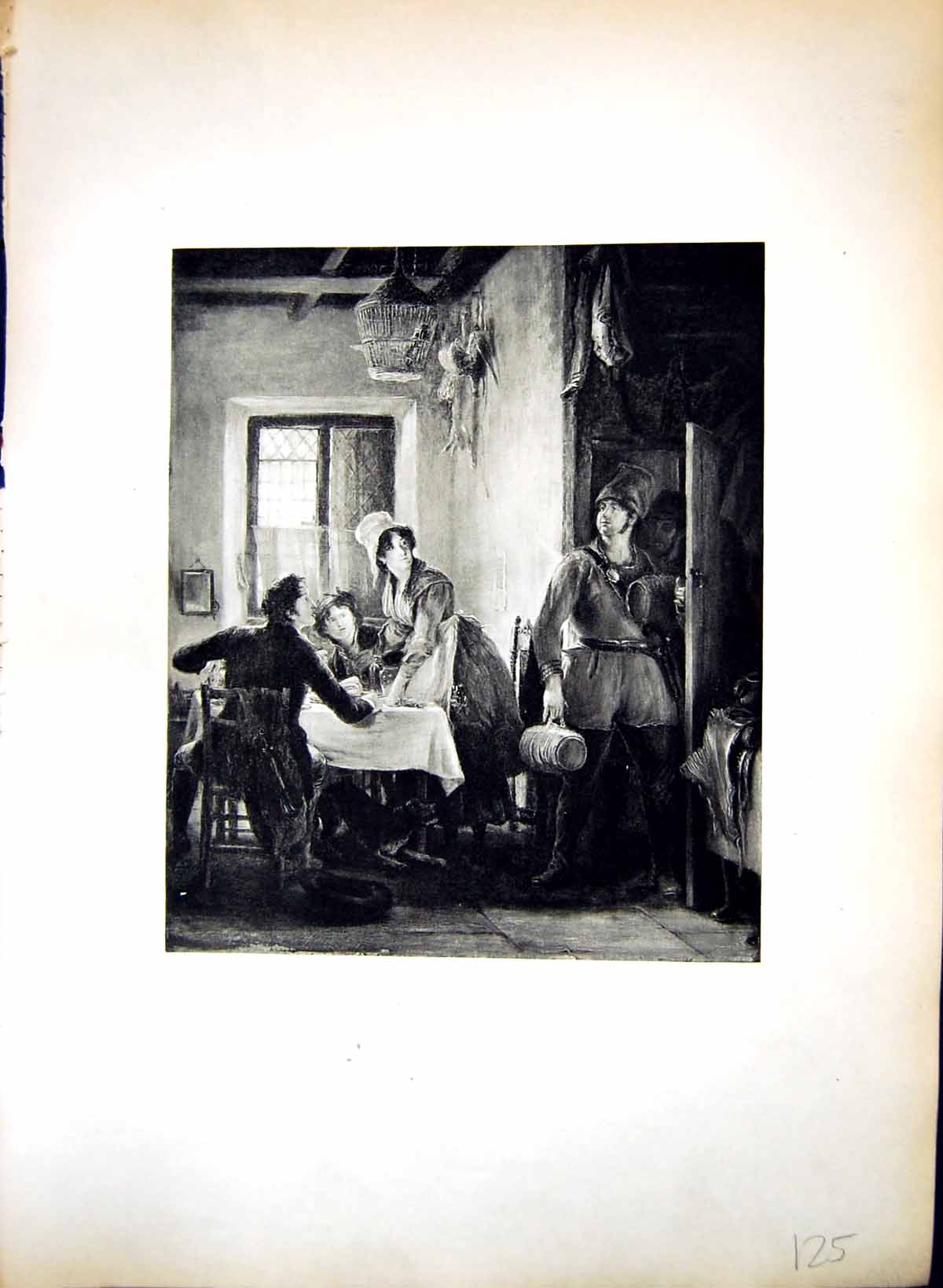 Old Smugglers Intrusion Sir David Wilkie R A 1785-1841 Born Fifeshire 18th
