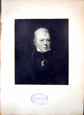 Old Portrait Sir Walter Scott Colvin Smith R S A 1795-1875 Born Brech 18th