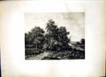 Old A Wooded Landscape Patrick Nasmyth Cottage Woods Horse Track 146J