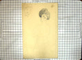 Antique Old Print Black And White Sketch Helen Mckie Swiss Man Fashion Hat
