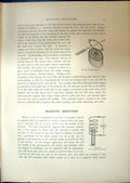 Old Floating Solenoid Flow Induced Currents Parallel Conductors 1908 20th