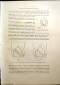 Old Single Phase Alternator Three Phase Motor Stationary Fields 1908 20th