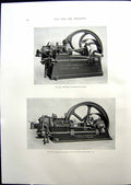 Old Campbell Gas Engine Martini Engine Lablin Three Cylinder Engine