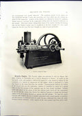Old Campbell Oil Engine Electric Lighting Type Starting Apparutus 190 Victorian
