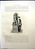 Old Capitaine Engine Horizontal Balanced Cylinder Capitaine Engine 19 20th