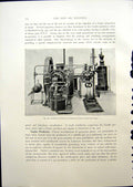 Old Installation Gardie Gas Producer Charon Producer Gas Engine 1908 20th