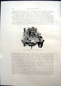 Old Albion 16 Hp Engine Argyll 14 16 Hp Car Half Sectional Side 1908