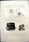 Old Daimler Accumulator Ignition Albion Magneto Argyll Ignition 1908 20th