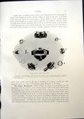 Antique Old Print Daimler Valveless Pump Albion Champion Friction Clutch 1908