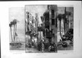 Old Print Sketches In Cairo Bedouin Encampment Pyramids Geb-El-Almar 1883 19th