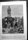 Antique Print Illustrations The Dulcigno Question Montenegrin Outpost 1880 19th