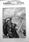 Antique Print Japans Great Man Action Sea Admiral Togo Baltic Squadron 1905