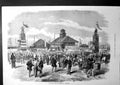 Old Antique Print New Year'S Festival Procession At Yokohama Japan 1872 19th