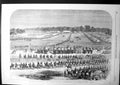 Antique Print The Durbar Or Assembly Native Princes And Nobles Lahore 1864 19th