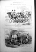 Antique Print The Imperial Durbar At Delhi Sketch The Viceregal Howdah 1877