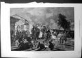 Old Antique Print The War Night Scene In The Streets Rustchuk Sketch 1877 19th