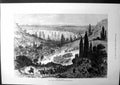 Old Print The War Shumla Sketch With The Turkish Army Landscape Town 1877 19th