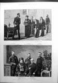 Old Print Revolution In Roumella Emperor Russia Denmark Fredensborg 1885 19th