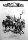 Old War In The East Prince Alexander Decorating Bulgarian Troops 1885 Victorian