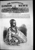 Old Antique Print Dejatch Alamaeo Son Theodore Late King Abyssinia 1868 19th