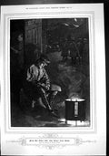 Old Print From His Little Girl Letter Home Balliol Salmon Sier Letter 19 20th