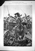 Old Battle Oudenarde Elector Hanover George 11 Leading Squadron 1893