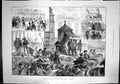 Old Print Tercentenary Defeat Armada Plymouth Historical Procession 1888 19th