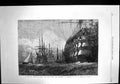 Old Print First Rate Taking Stores J Turner Farnley Hall Collection 1865 19th