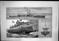 Antique Old Print Launch Chatham Dockyard Hms Polyphemus New Torpedo Ram 1881