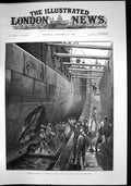 Old Print Torpedo Experiments Portsmouth Damage Hms Resistance Side 1886 19th