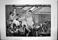 Old Print Fete San Roque Gibraltar Strolling Musicians Songs Dancing 1889 19th