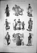 Old Gibraltar Cruise Steam Yacht Victoria Selling Spanish Pottery 189 Victorian