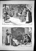 Old Cruise Mediterranean Al Fresco Toilet Naples Market Gibraltar 189 Victorian
