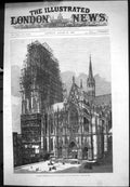 Antique Print Cologne Cathedral Recently Finished After Six Centuries 1880 19th