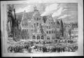 Old Print Congress Frankfort Banquet Senate Romer Arrival Sovereigns 1863 19th
