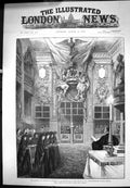 Old Emperor Empress Germany Divine Service Charlottenburg Palace 1888 Victorian