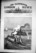 Old War Russian Gun Boat Torpedo Boats Fighting Batteries Silistria